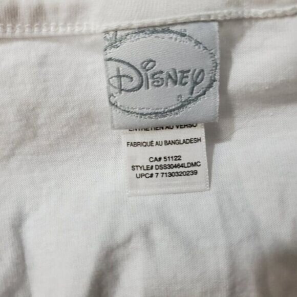 DISNEY Mickey Mouse Short Sleeve Tee shirt Polka Dot M - Picture 5 of 6